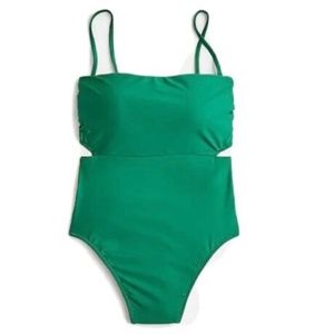 J.Crew one piece swimsuit (green)